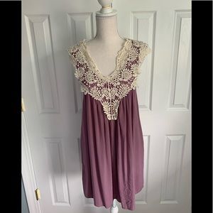 Beautiful detailed sleeveless dress